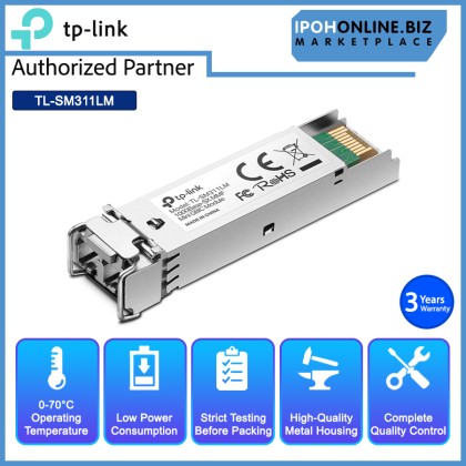 TP-Link TL-SM311LM 1000 BASE-SX MMF MiniGBIC Module